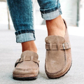 Nora | Low Heel Buckle Loafers