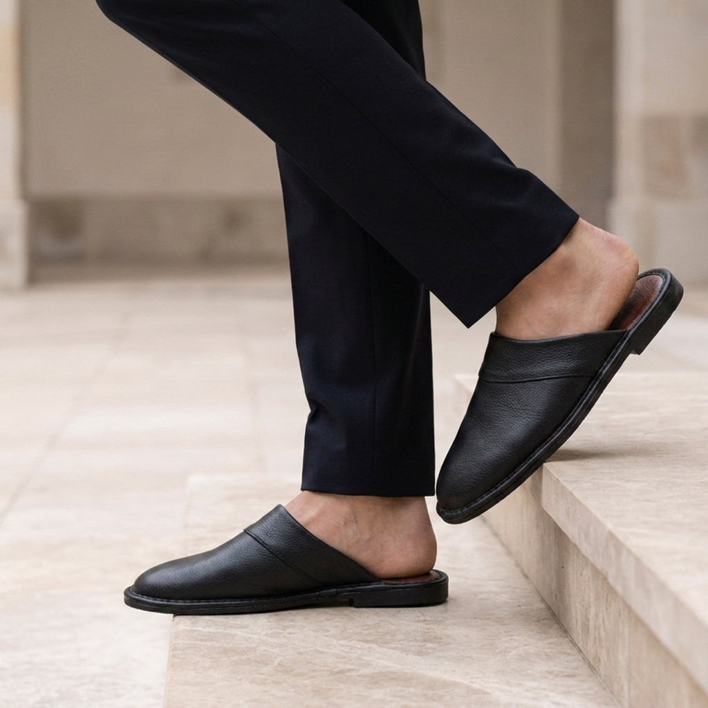 Grant Leather Slipper