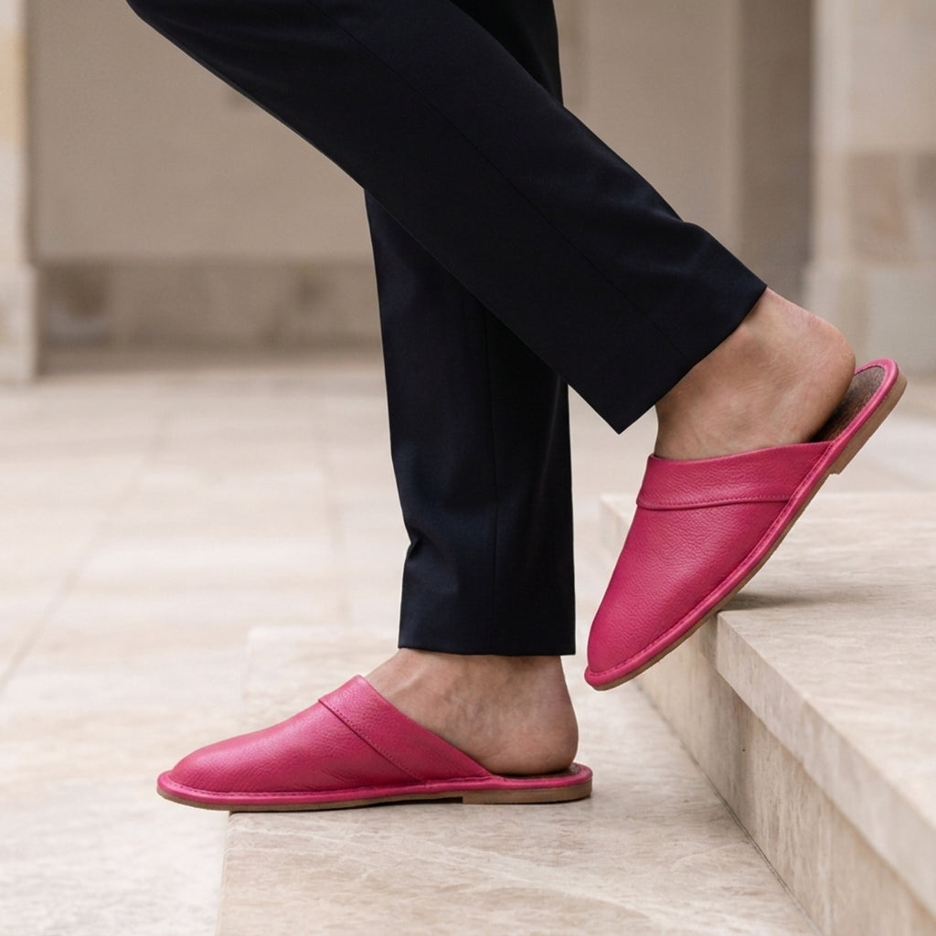 Grant Leather Slipper