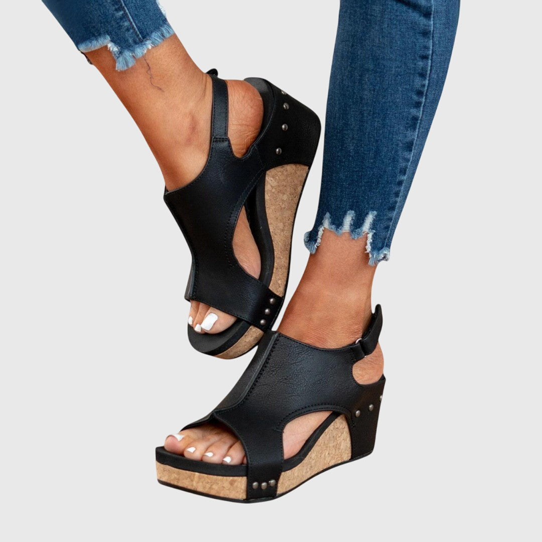 Greta Orthopedic Wedge Sandals