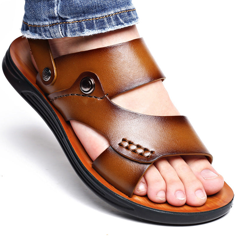 Colton Leather Sandal