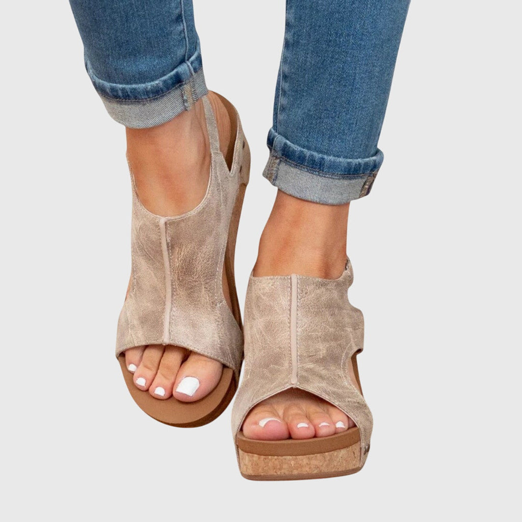 Greta Orthopedic Wedge Sandals