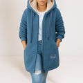 Wren Sherpa Zip Coat