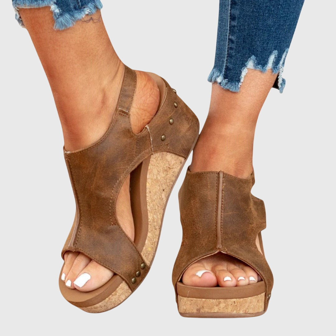 Greta Orthopedic Wedge Sandals