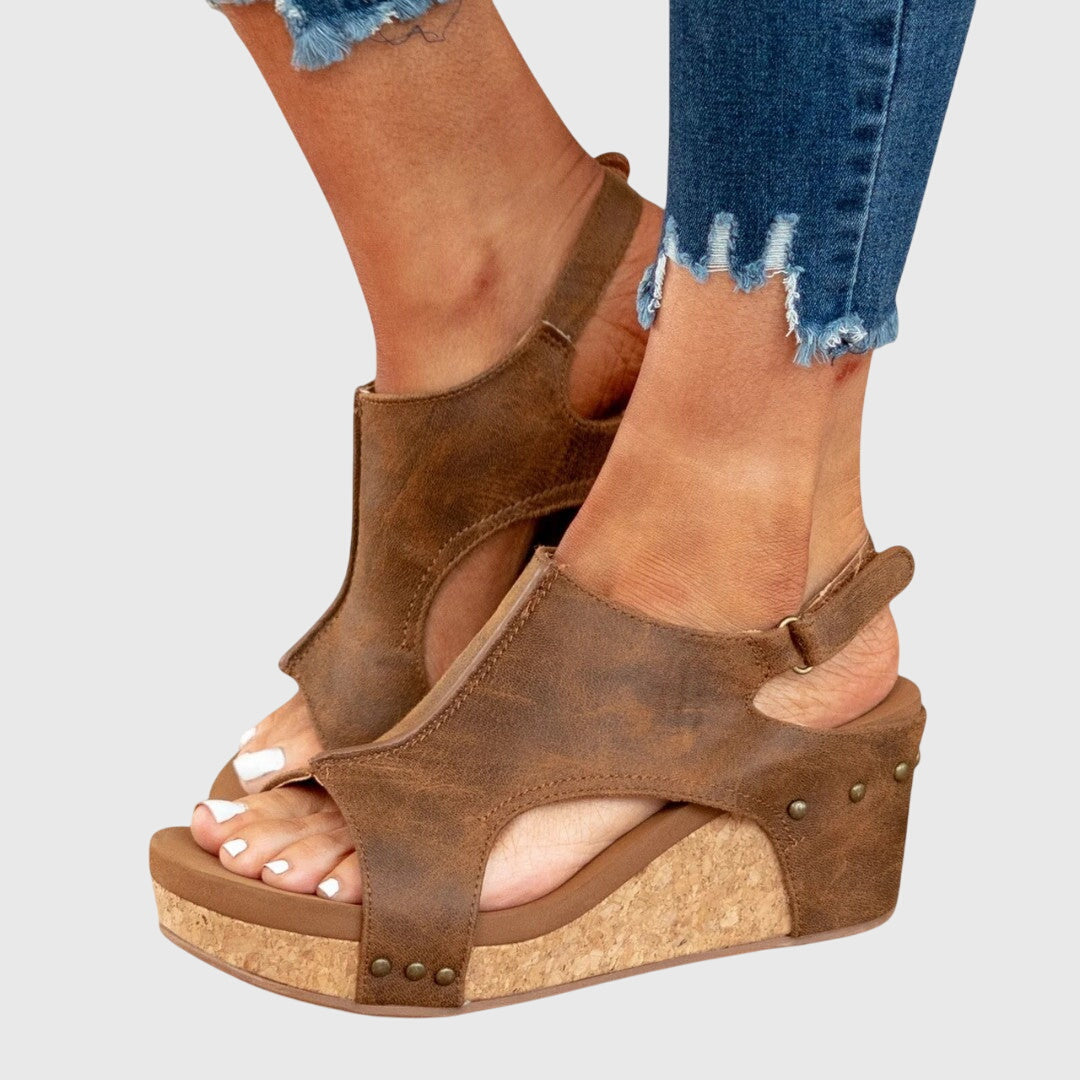 Greta Orthopedic Wedge Sandals