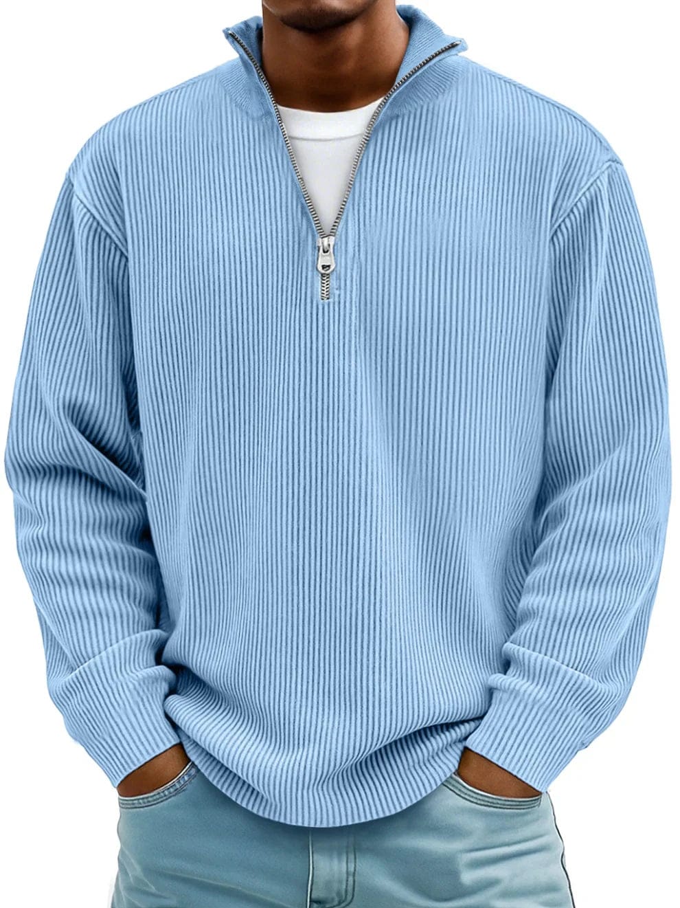 Beckett Ribbed Half-Zip
