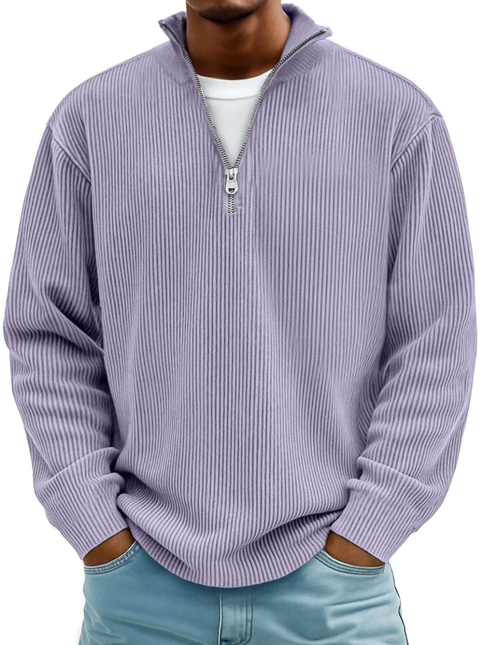 Beckett Ribbed Half-Zip