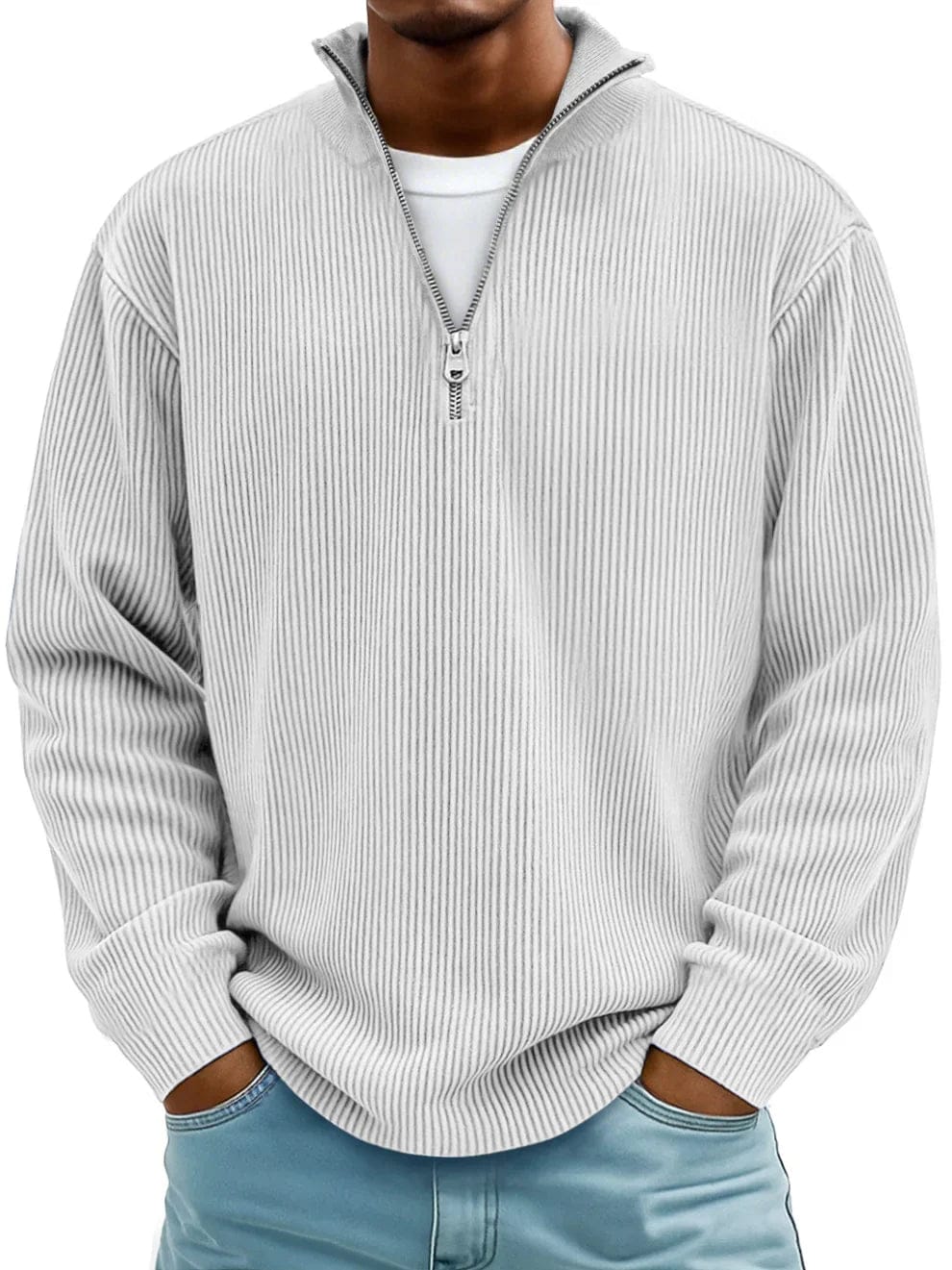 Beckett Ribbed Half-Zip