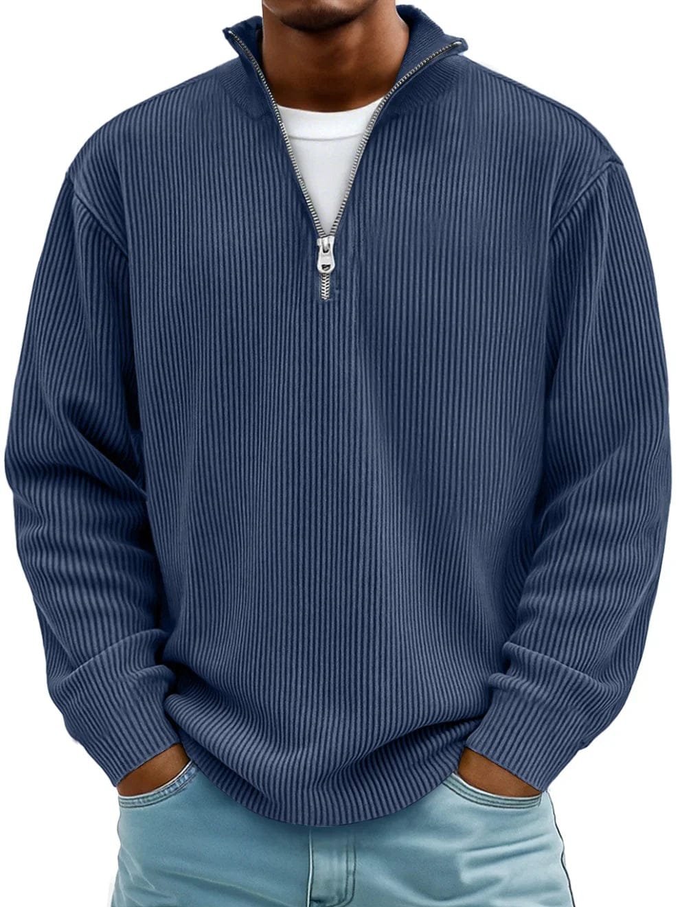 Beckett Ribbed Half-Zip