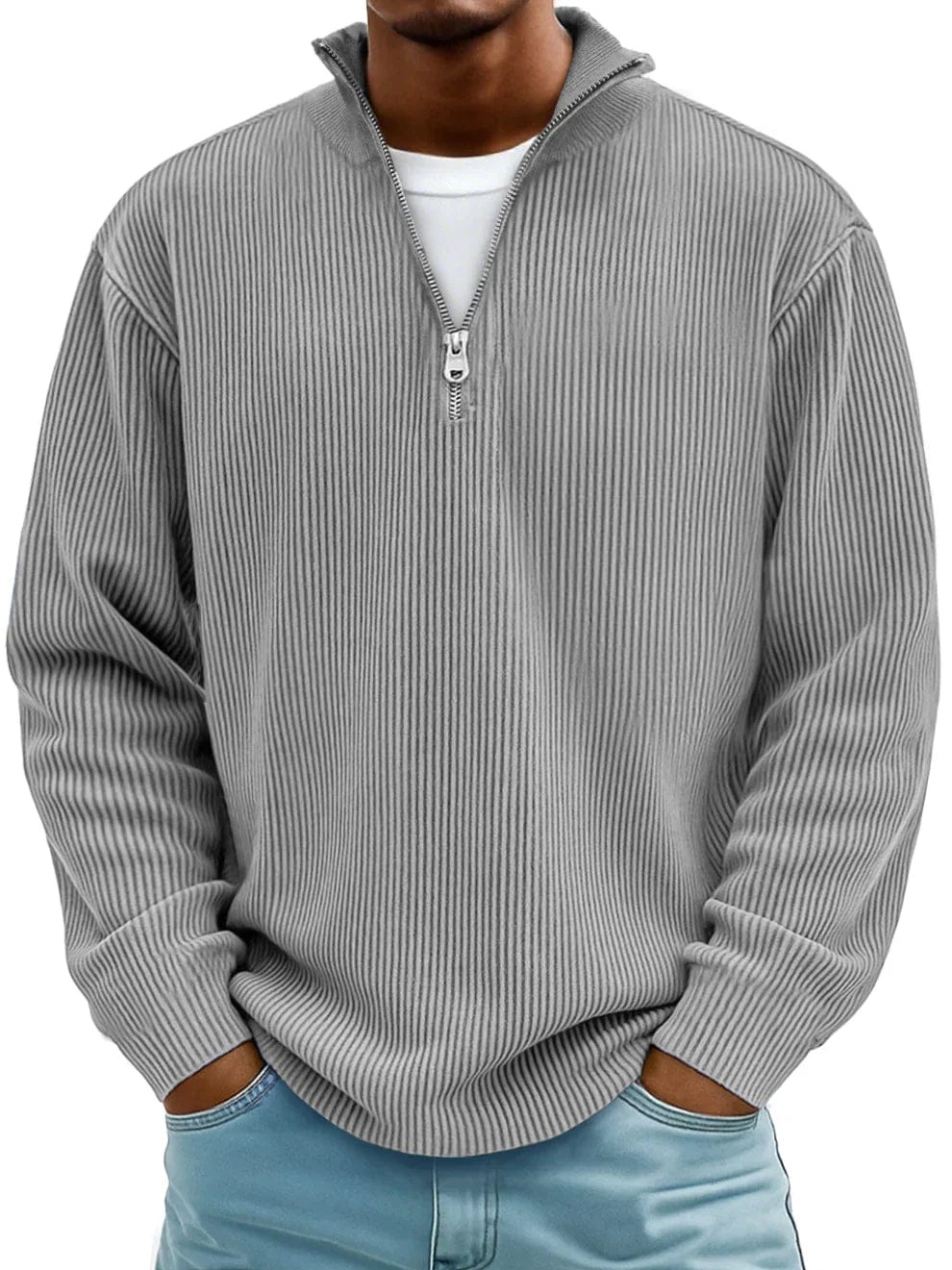 Beckett Ribbed Half-Zip