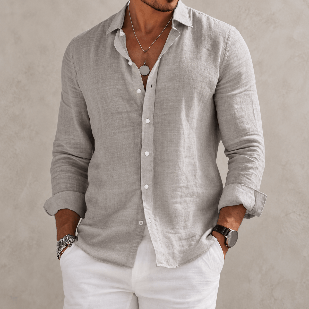 Callum Cotton Shirt