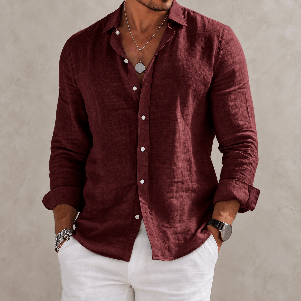 Callum Cotton Shirt