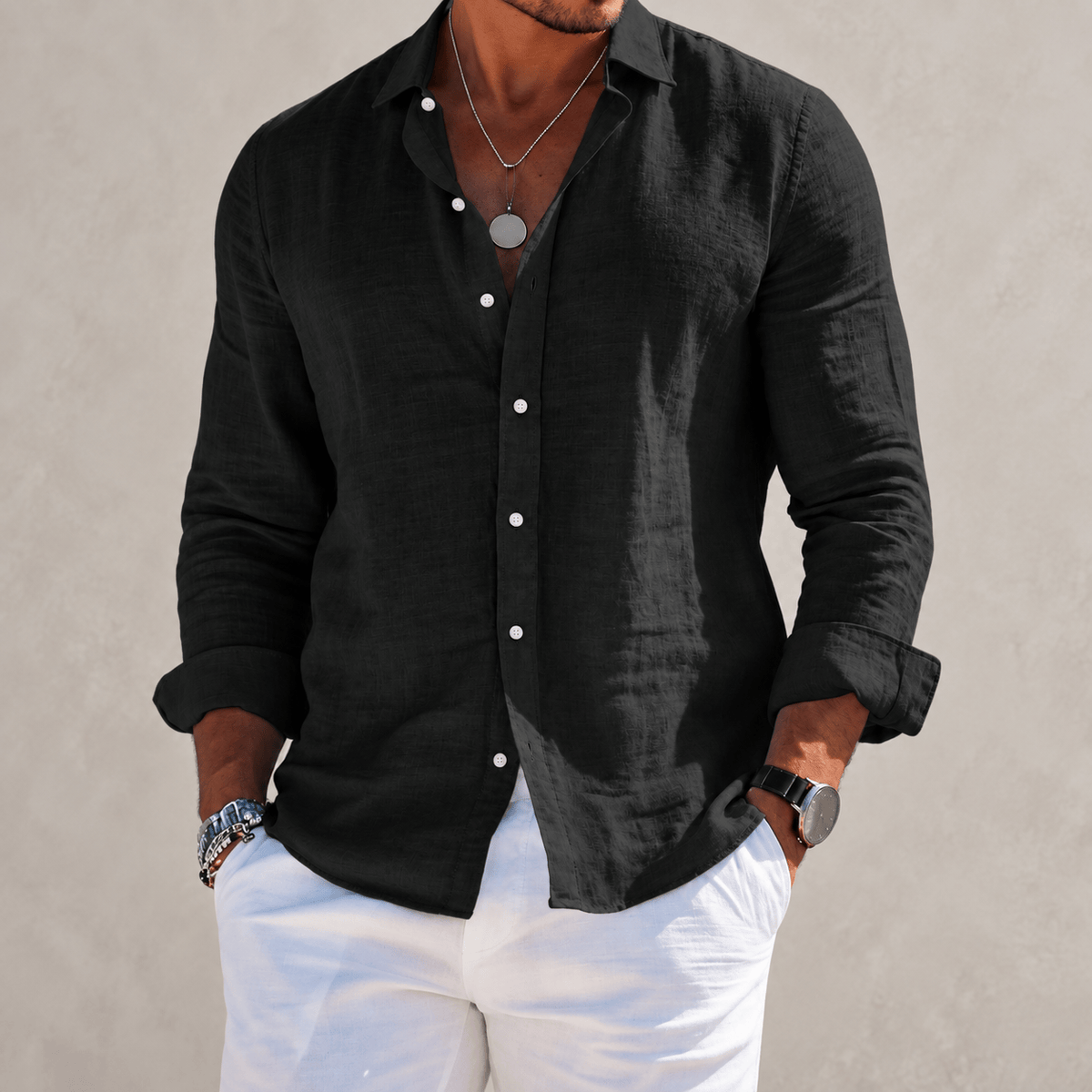 Callum Cotton Shirt