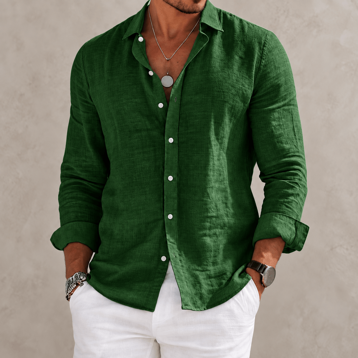 Callum Cotton Shirt