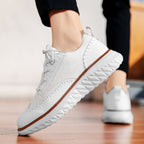 Vasari Woven Leather Trainer