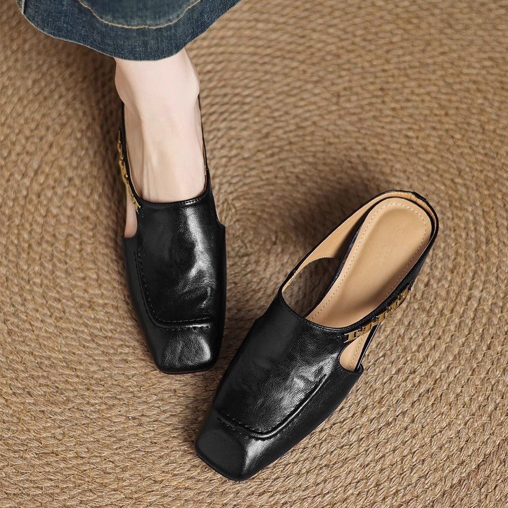 Piper Leather Mule