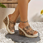 Riviera Denim Wedge