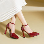 Greta Ankle Strap Heel