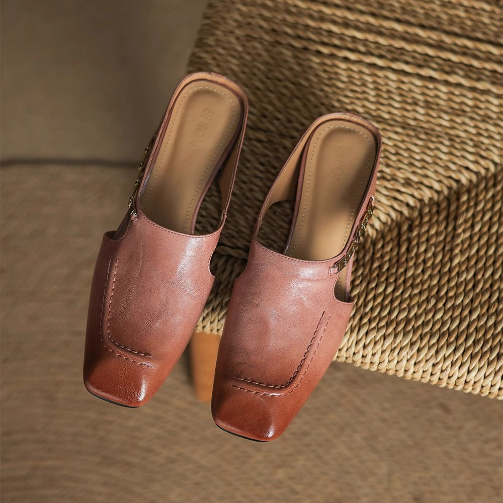 Piper Leather Mule