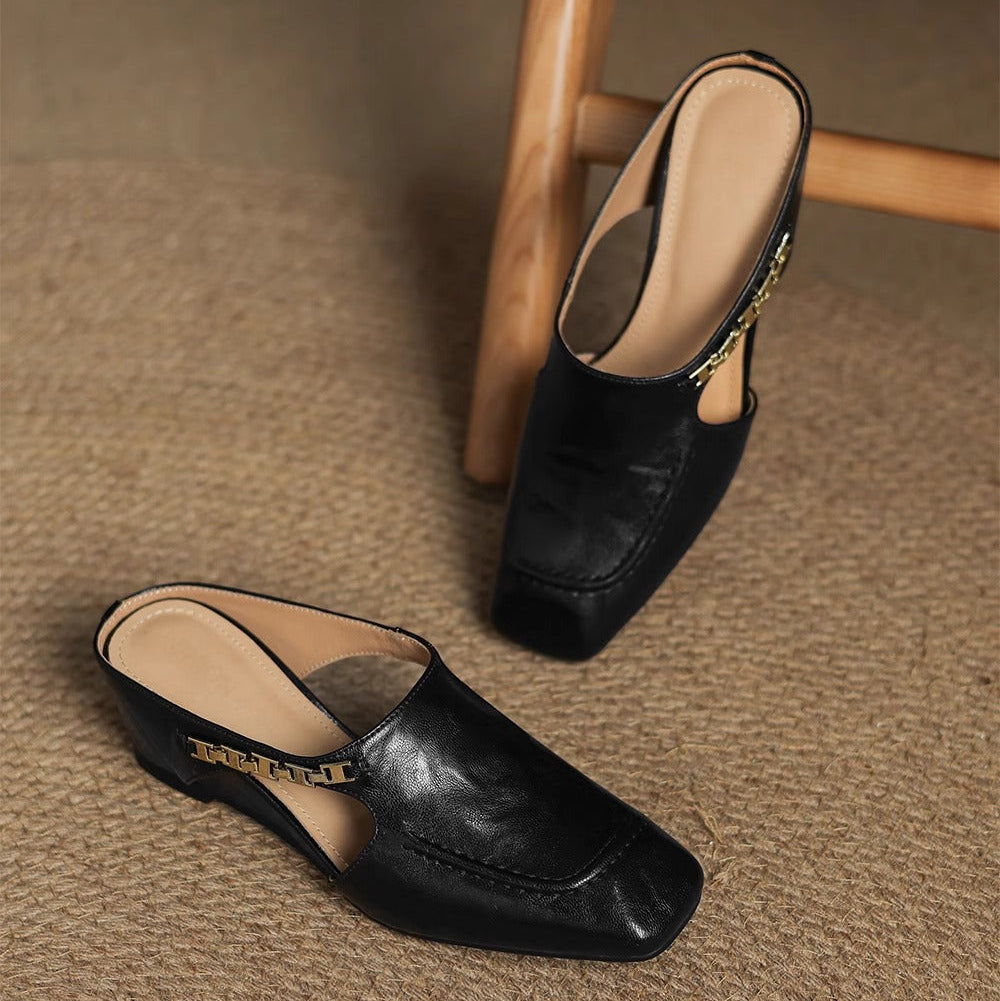 Piper Leather Mule