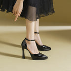 Greta Ankle Strap Heel