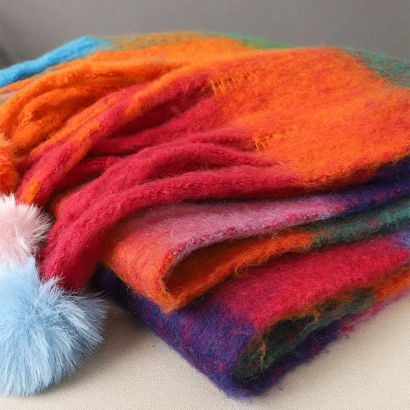 Suki Pom Scarf