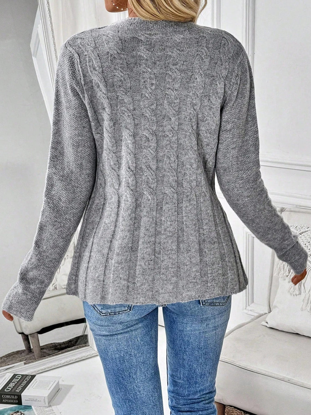 Margot Ribbed Cardigan