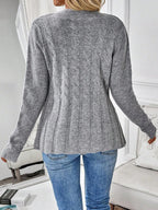 Margot Ribbed Cardigan