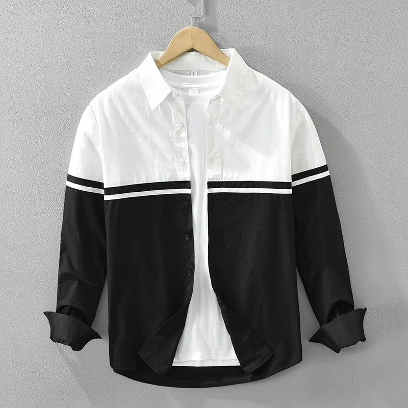 Marlowe Contrast Panel Shirt