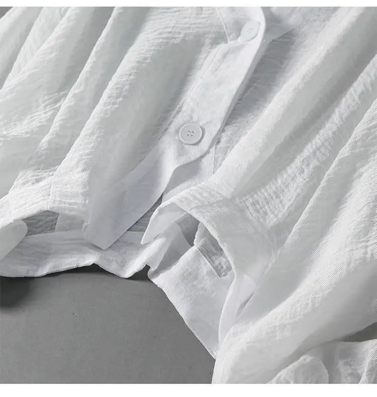 Rosalina Summer Linen Blouse