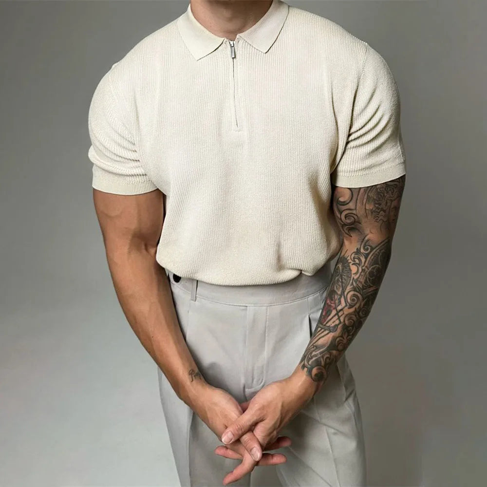 Portofino Zip Polo