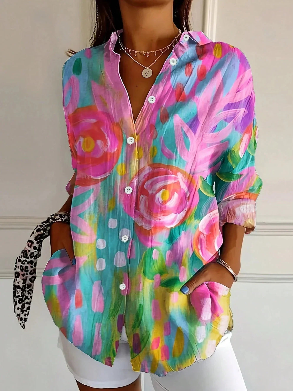 Roxanne Print Blouse