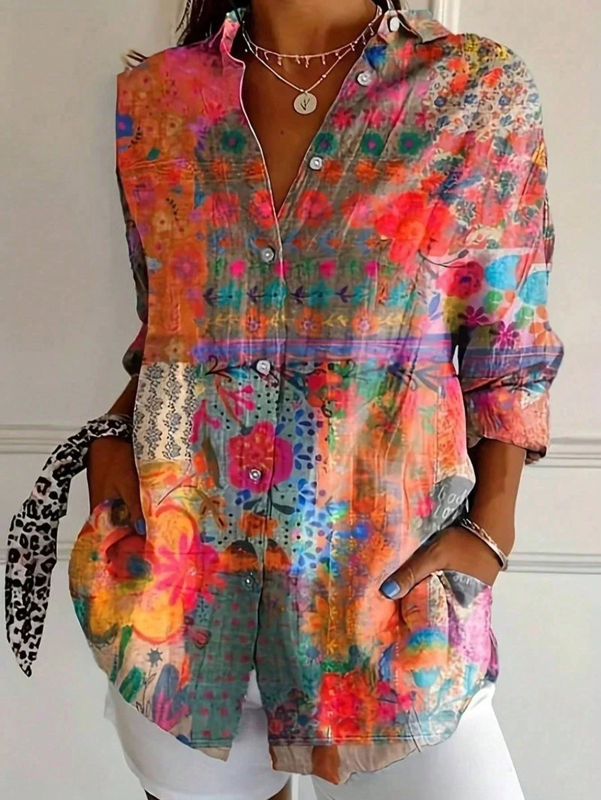 Roxanne Print Blouse