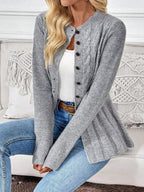 Margot Ribbed Cardigan