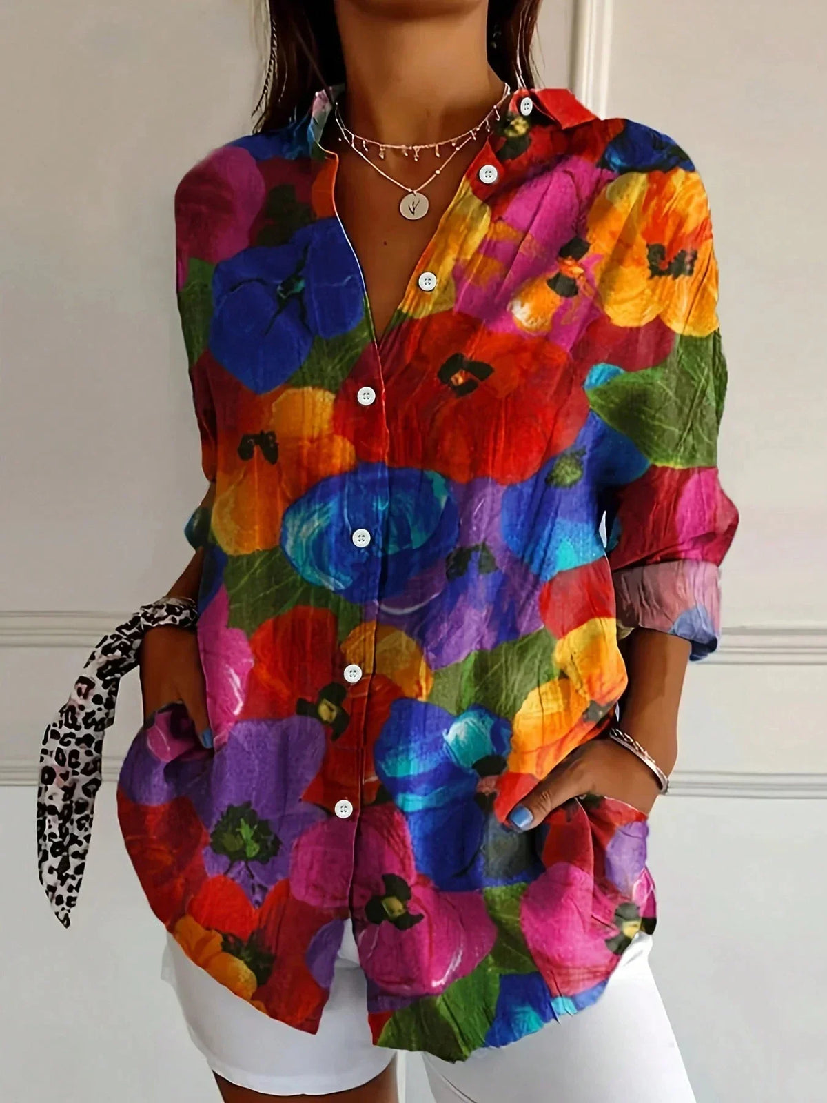 Roxanne Print Blouse