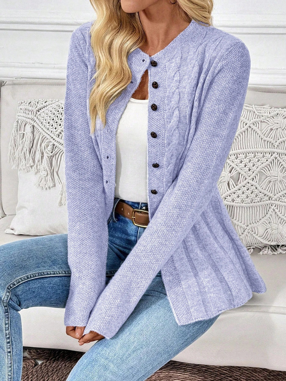 Margot Ribbed Cardigan