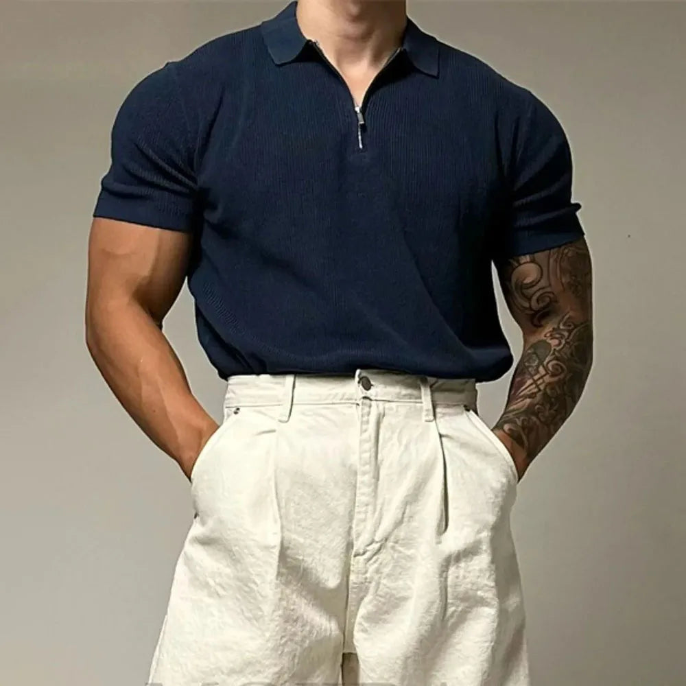 Portofino Zip Polo