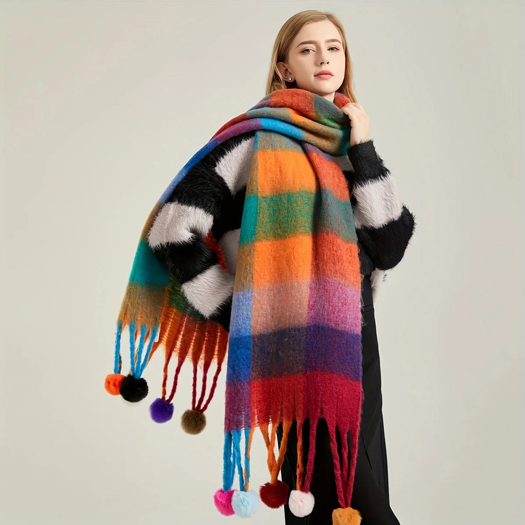 Suki Pom Scarf