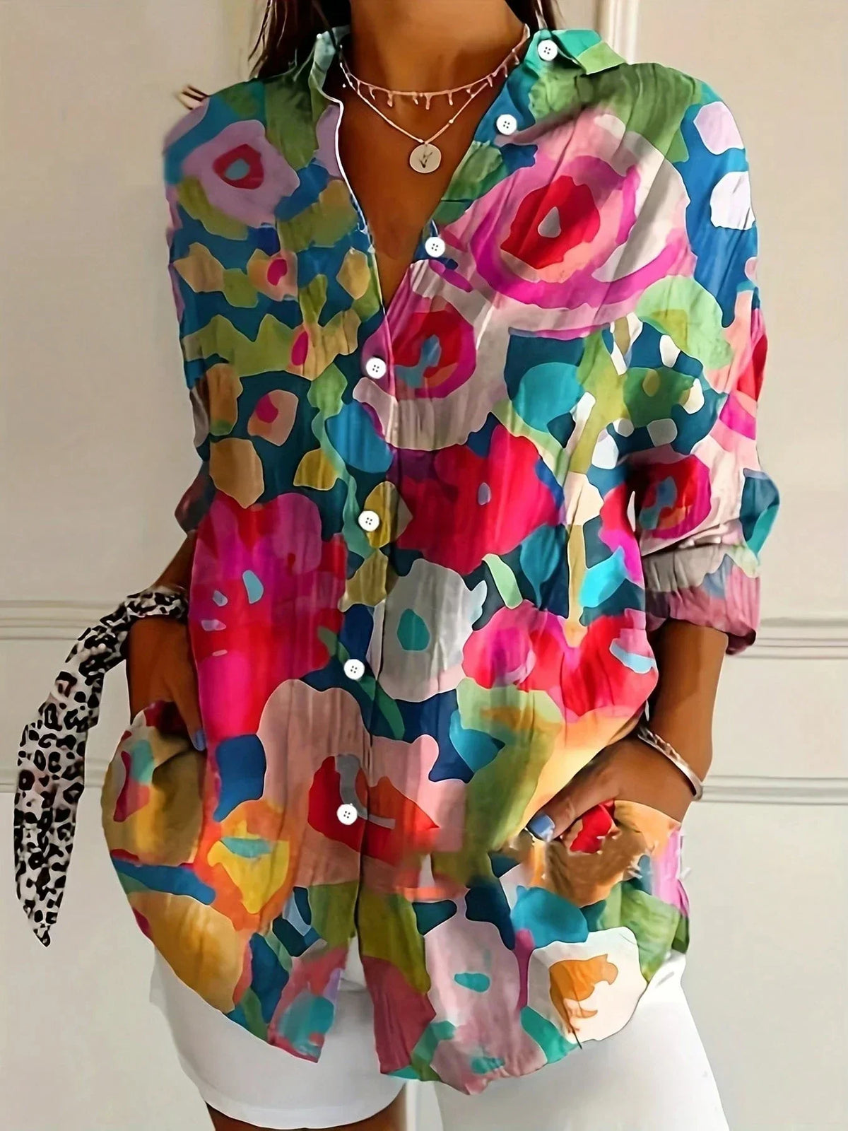 Roxanne Print Blouse