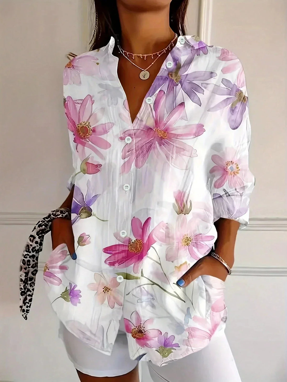 Roxanne Print Blouse