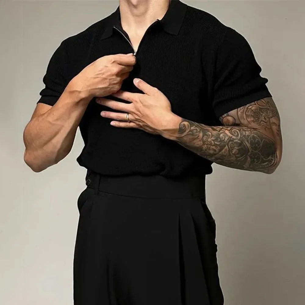 Portofino Zip Polo