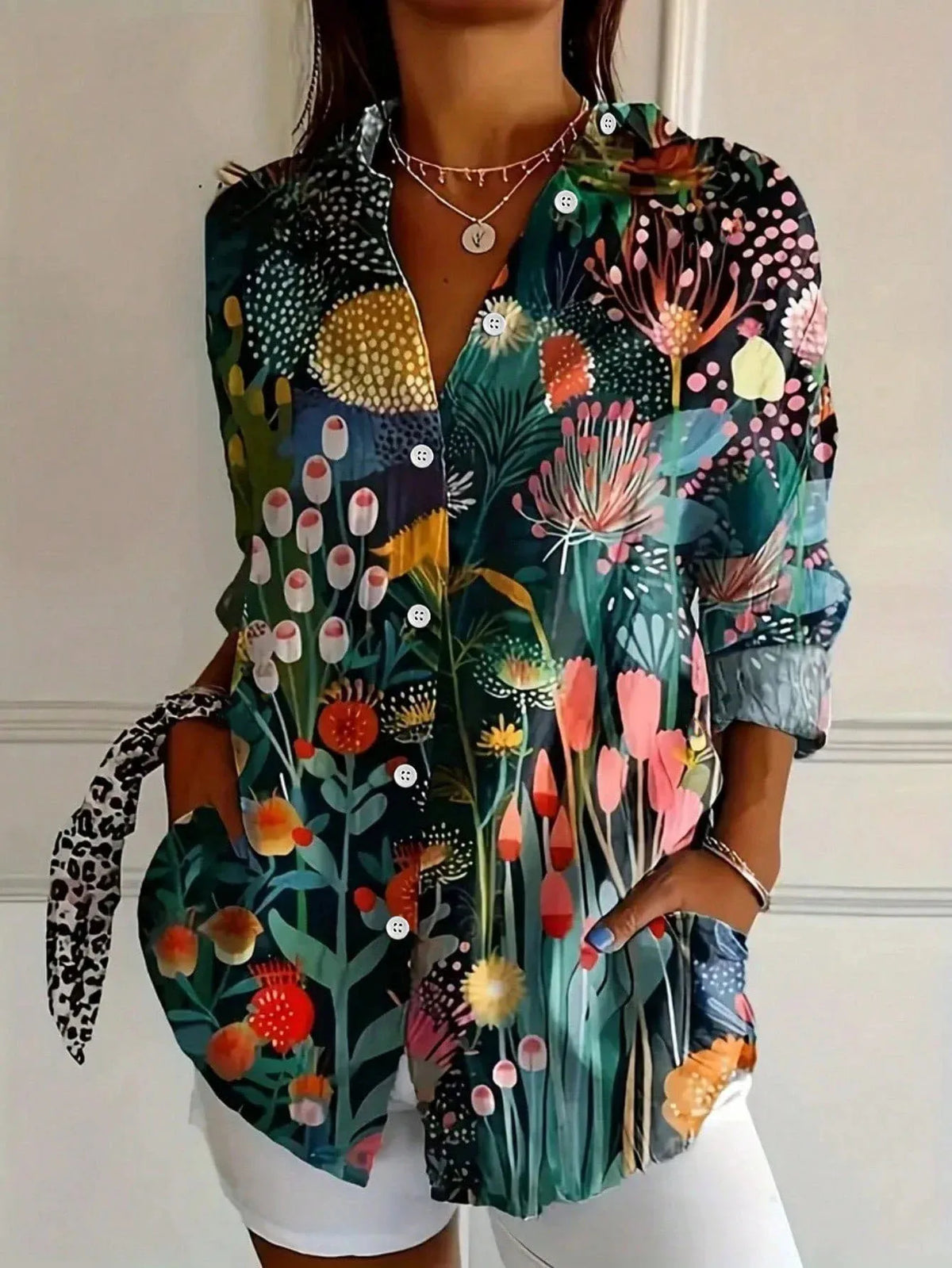 Roxanne Print Blouse