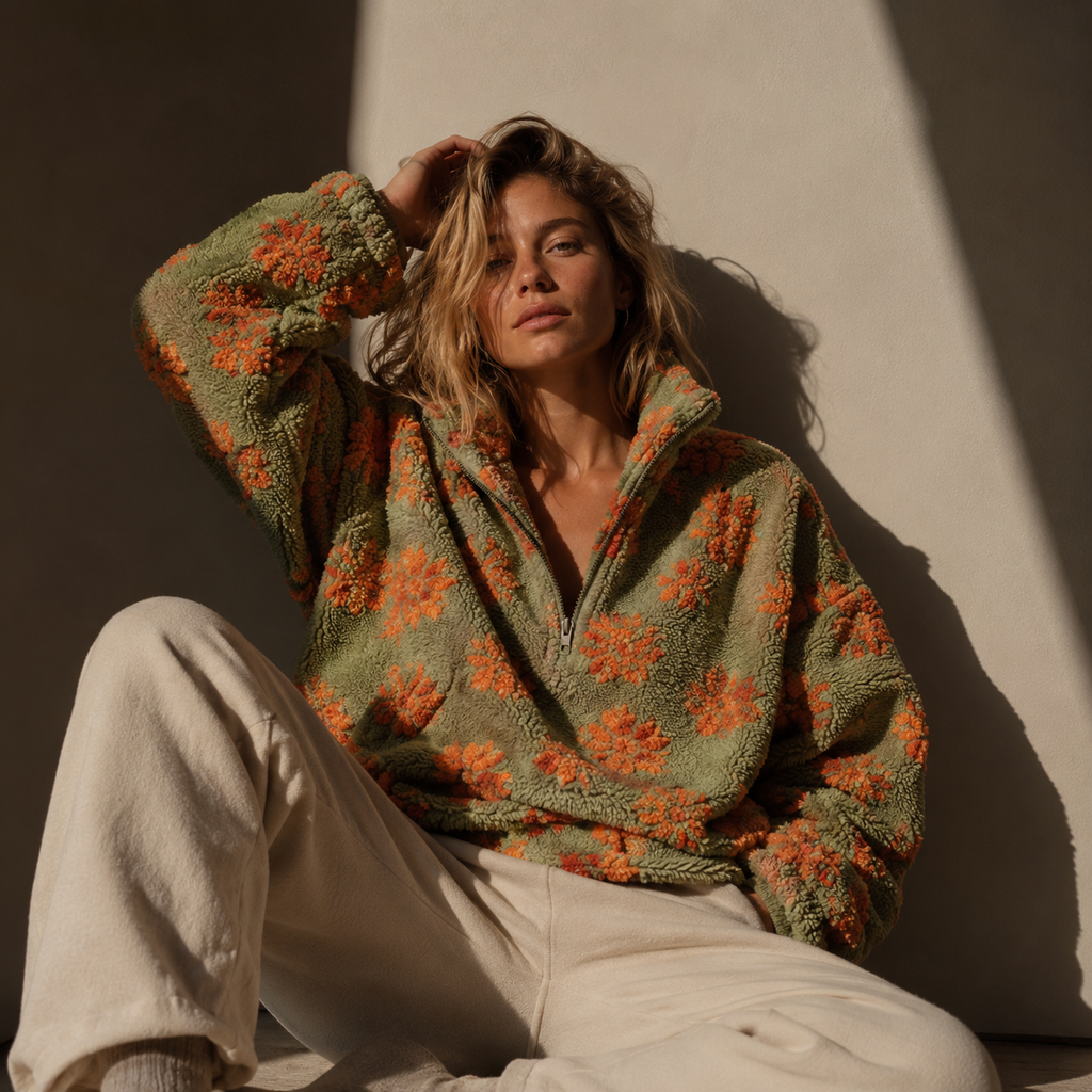 Willow Flora Pullover