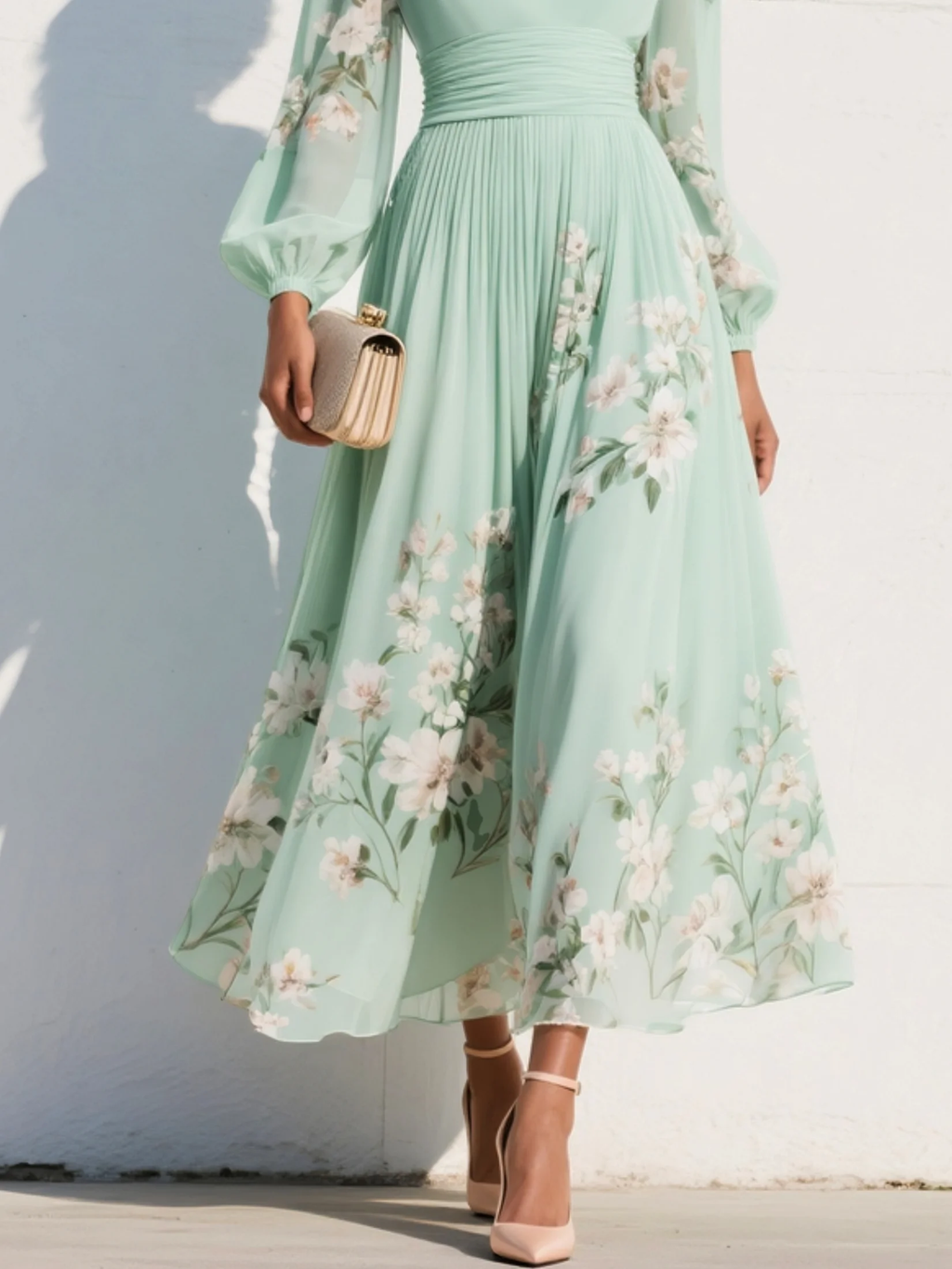 Elise Floral Midi