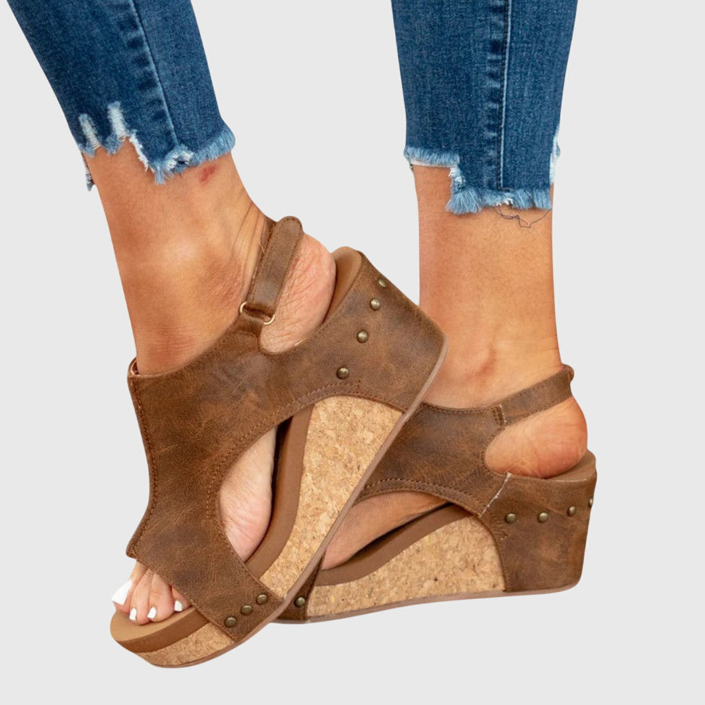 Greta Orthopedic Wedge Sandals