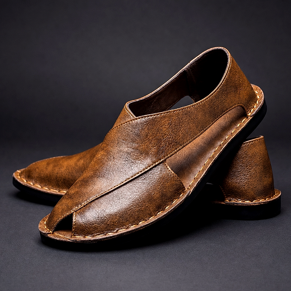 Leon Leather Mules