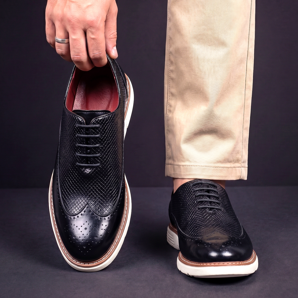 Reid Leather Oxfords