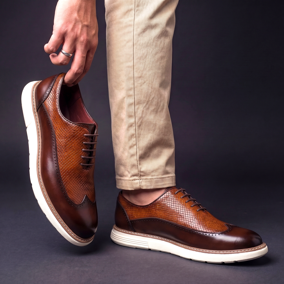 Reid Leather Oxfords
