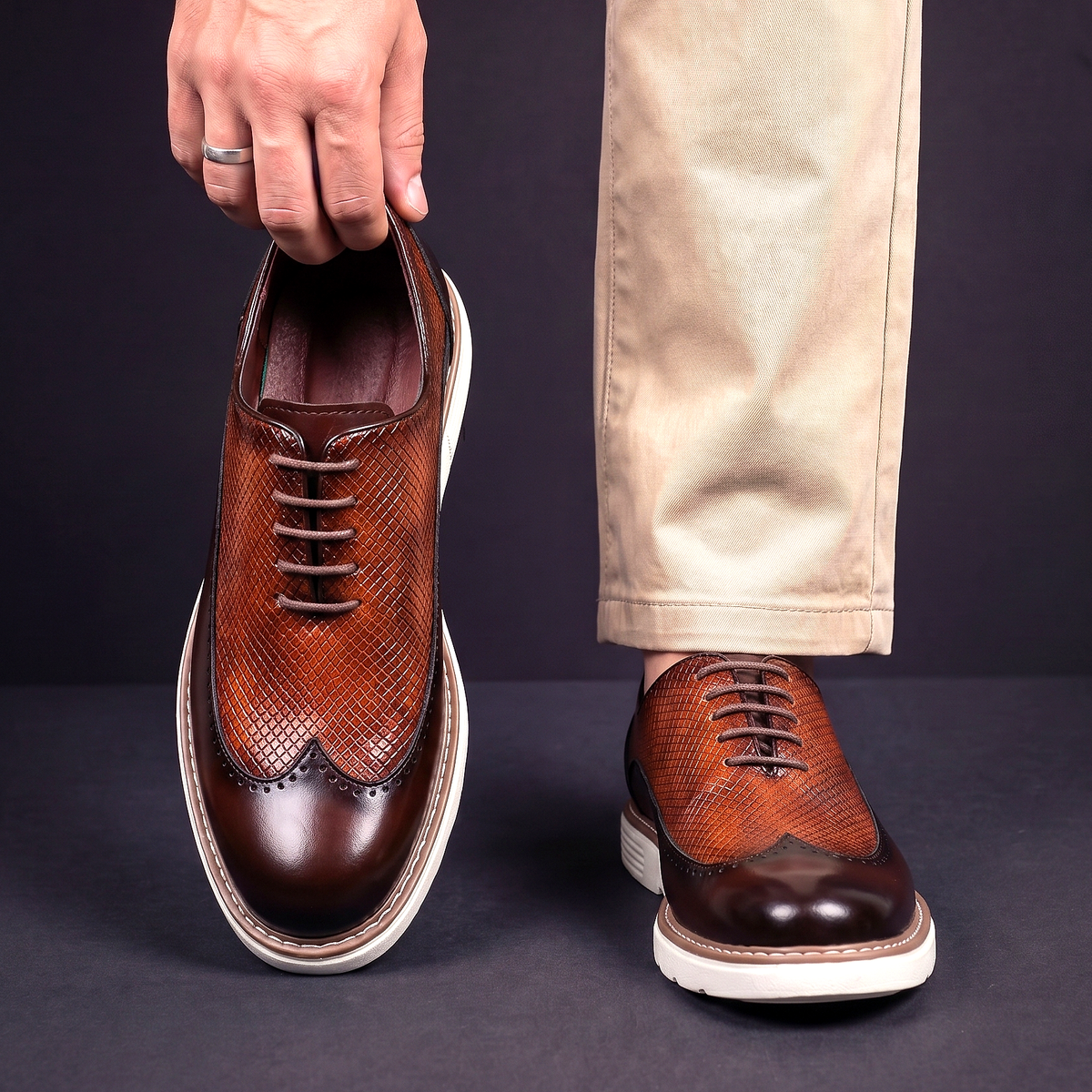 Reid Leather Oxfords