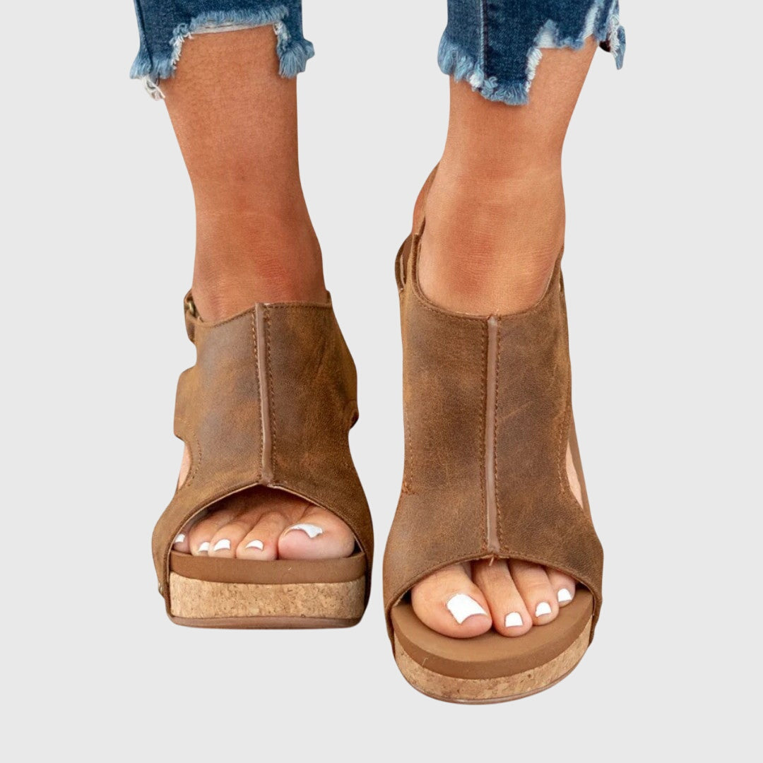 Greta Orthopedic Wedge Sandals